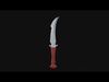 Lunar Lament Celestial 3D Model Dagger for Digital Nomads 3D model_1