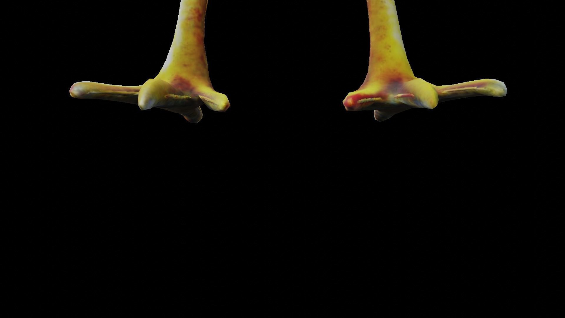 Rooster low-poly PBR Low-poly 3D model_15