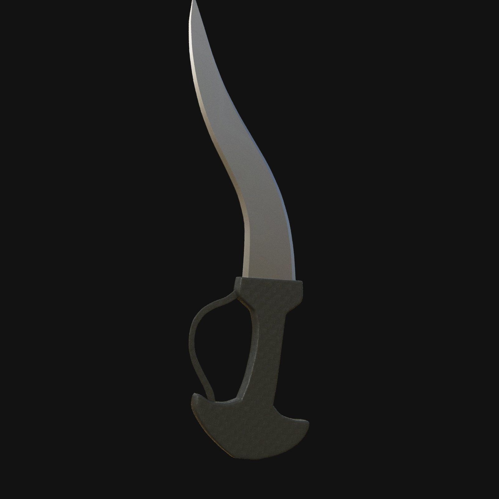 Spectral Serenade Haunting 3D Model Dagger for Digital Spirits 3D model_8