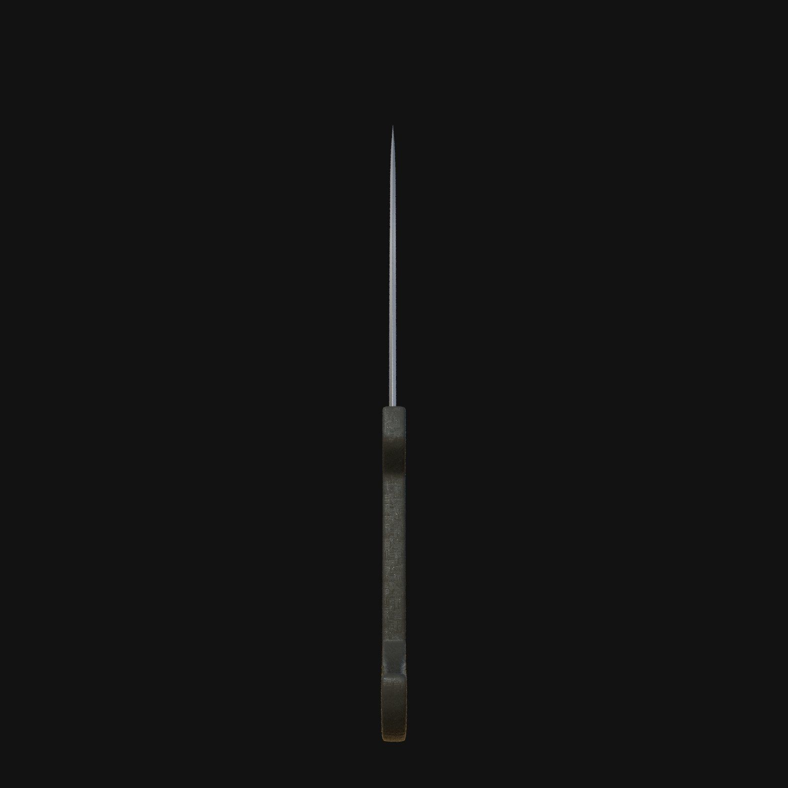 Spectral Serenade Haunting 3D Model Dagger for Digital Spirits 3D model_7