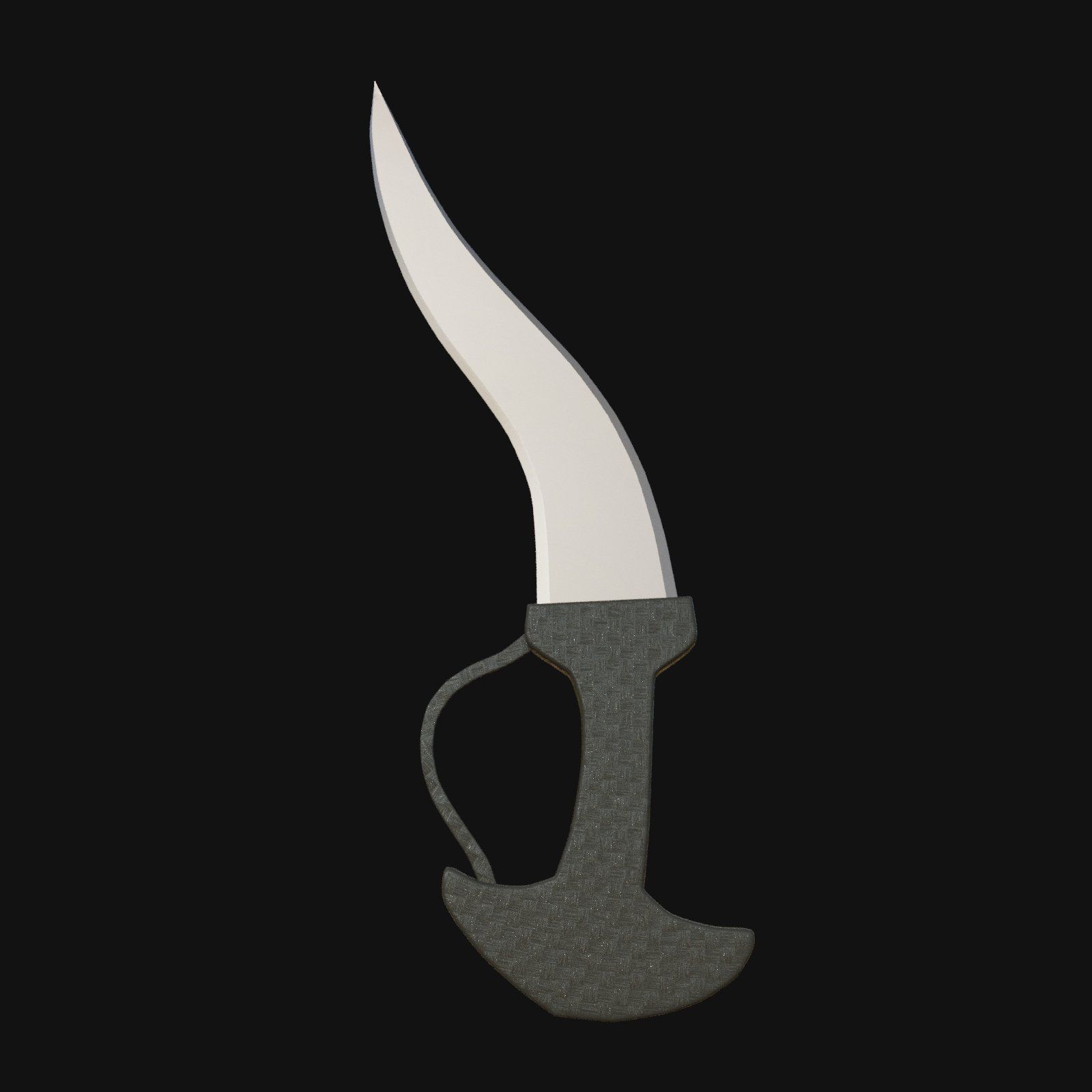 Spectral Serenade Haunting 3D Model Dagger for Digital Spirits 3D model_2