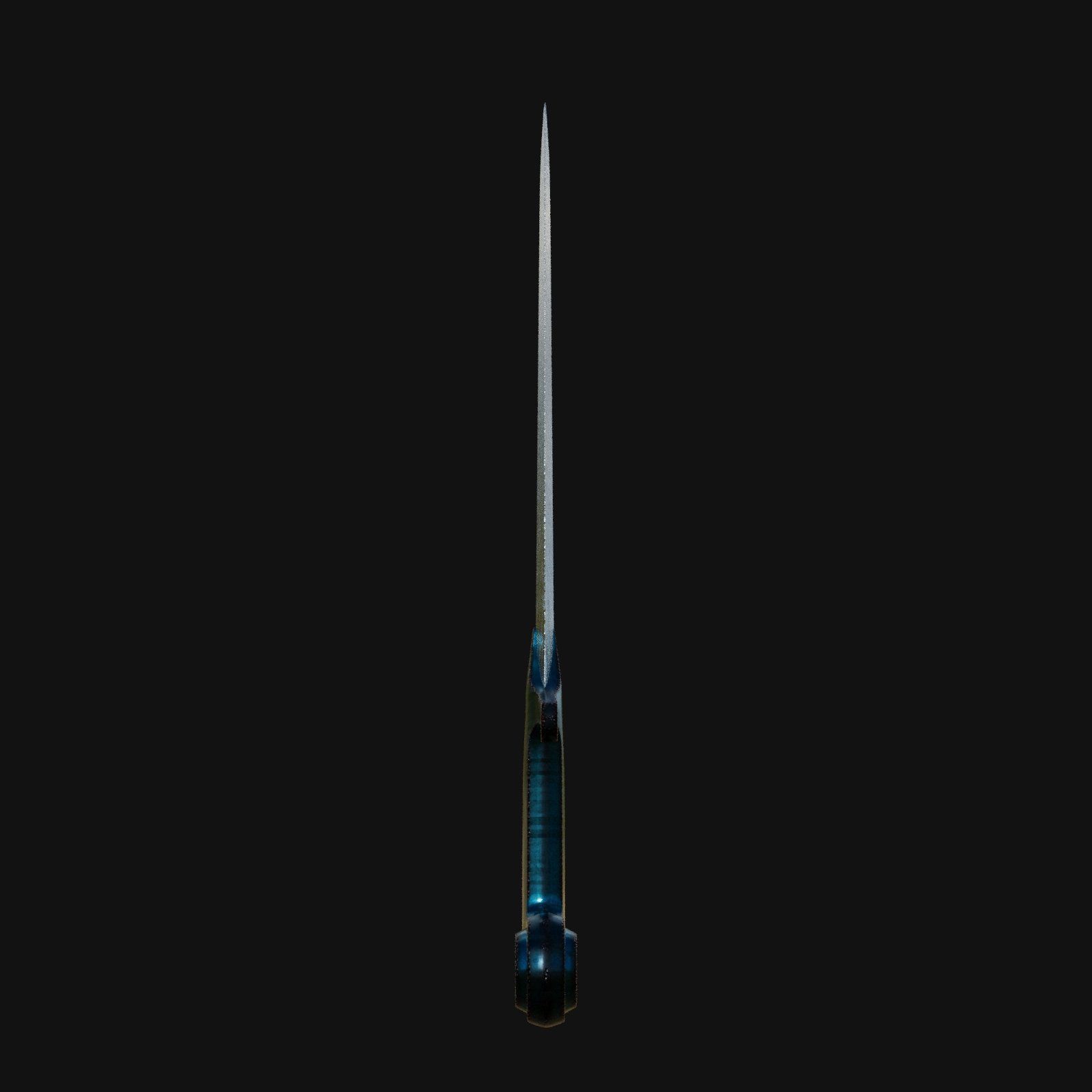 Venomous Vengeance Poisonous 3D Model Dagger for Digital Rogues 3D model_6