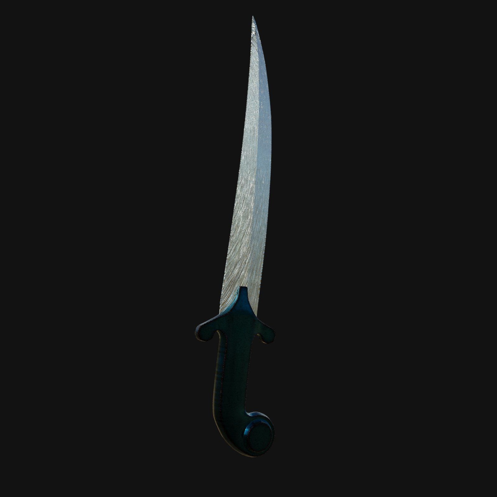 Venomous Vengeance Poisonous 3D Model Dagger for Digital Rogues 3D model_8