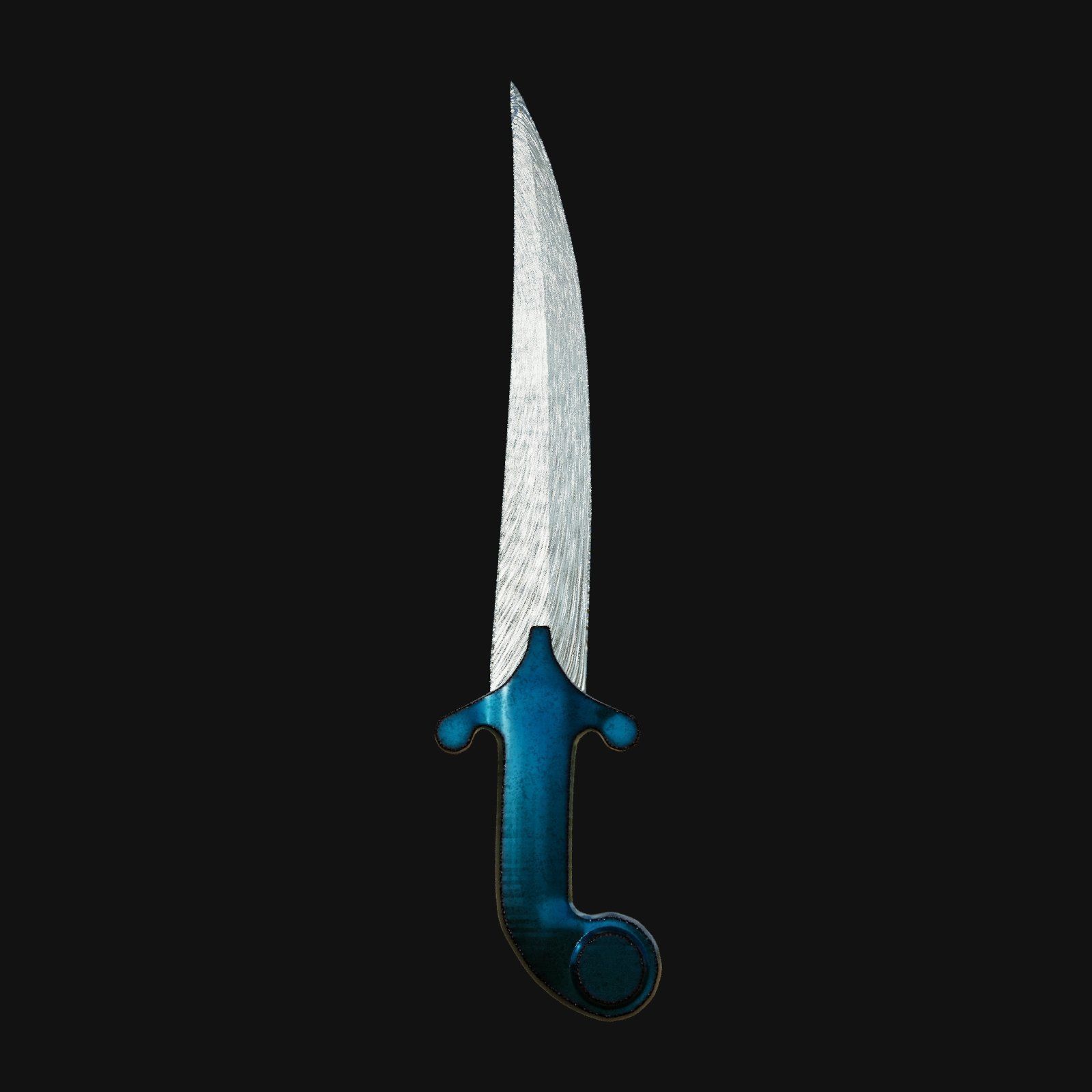Venomous Vengeance Poisonous 3D Model Dagger for Digital Rogues 3D model_2