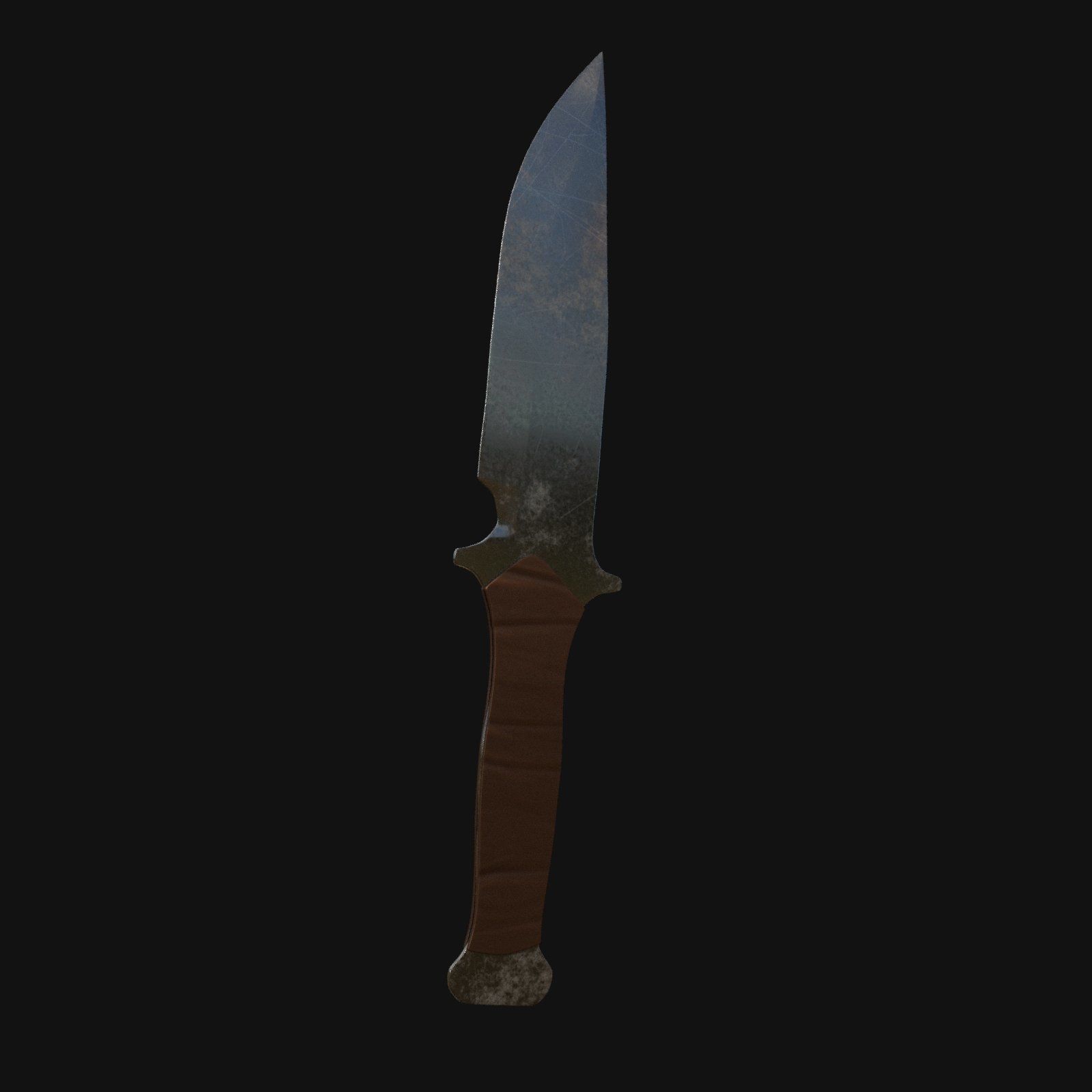 Frostfire Fang Frigid 3D Model Dagger for Digital Assassins 3D model_5