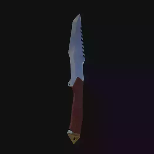 Vorpal Venomblade Deadly 3D Model Dagger for Digital Assassins