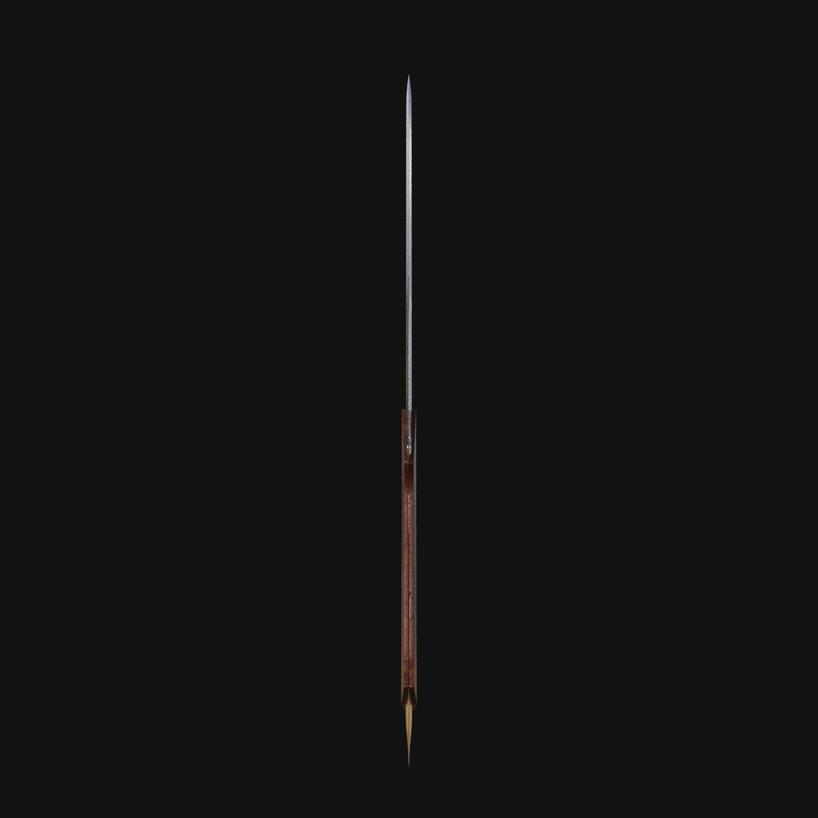 Vorpal Venomblade Deadly 3D Model Dagger for Digital Assassins 3D model_3