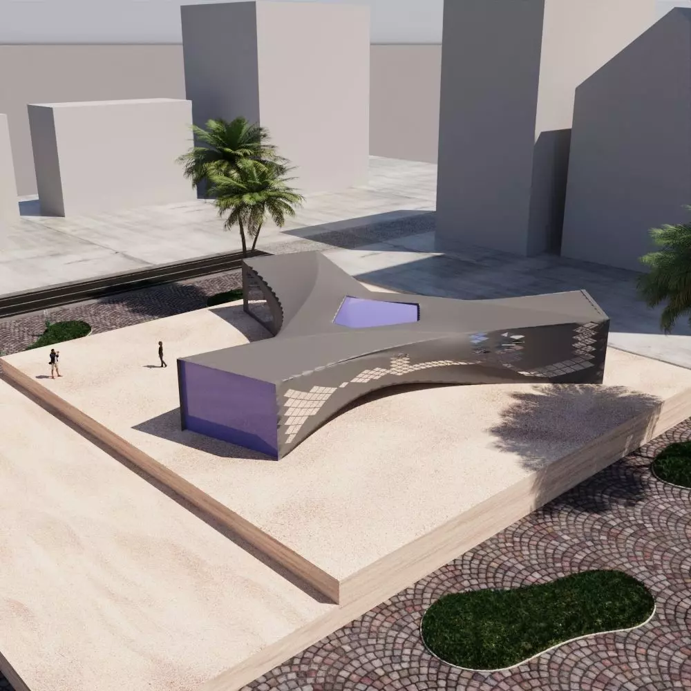 An Organic Architectural Marvel 3D model_0