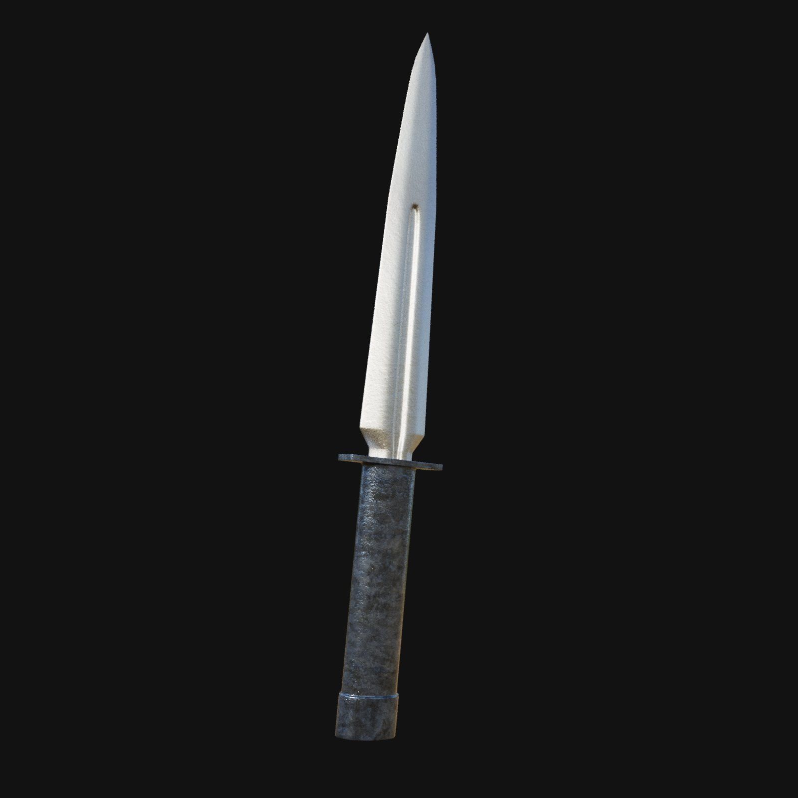 Spectral Stiletto Haunting 3D Model Dagger for Digital Phantoms 3D model_9