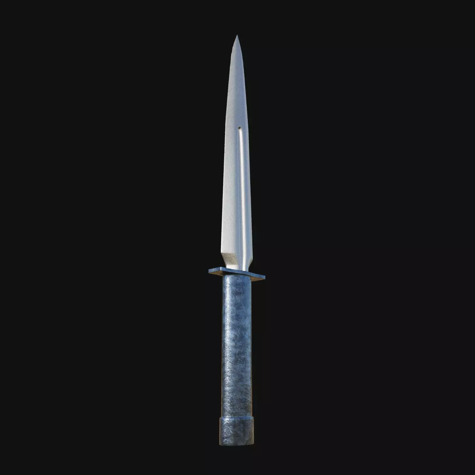 Spectral Stiletto Haunting 3D Model Dagger for Digital Phantoms 3D model_0