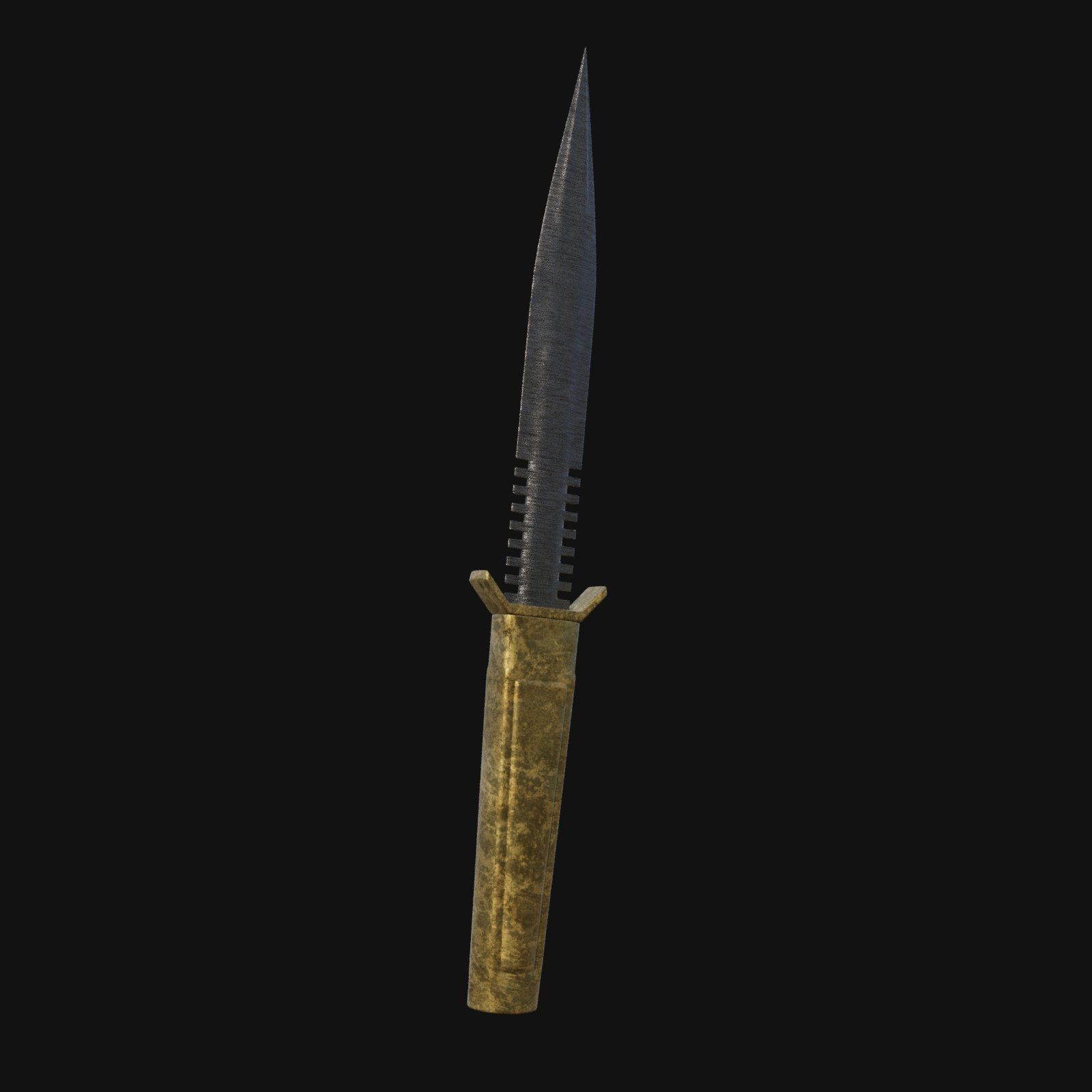 Venomous Viperblade Lethal 3D Model Dagger for Digital Spies 3D model_9