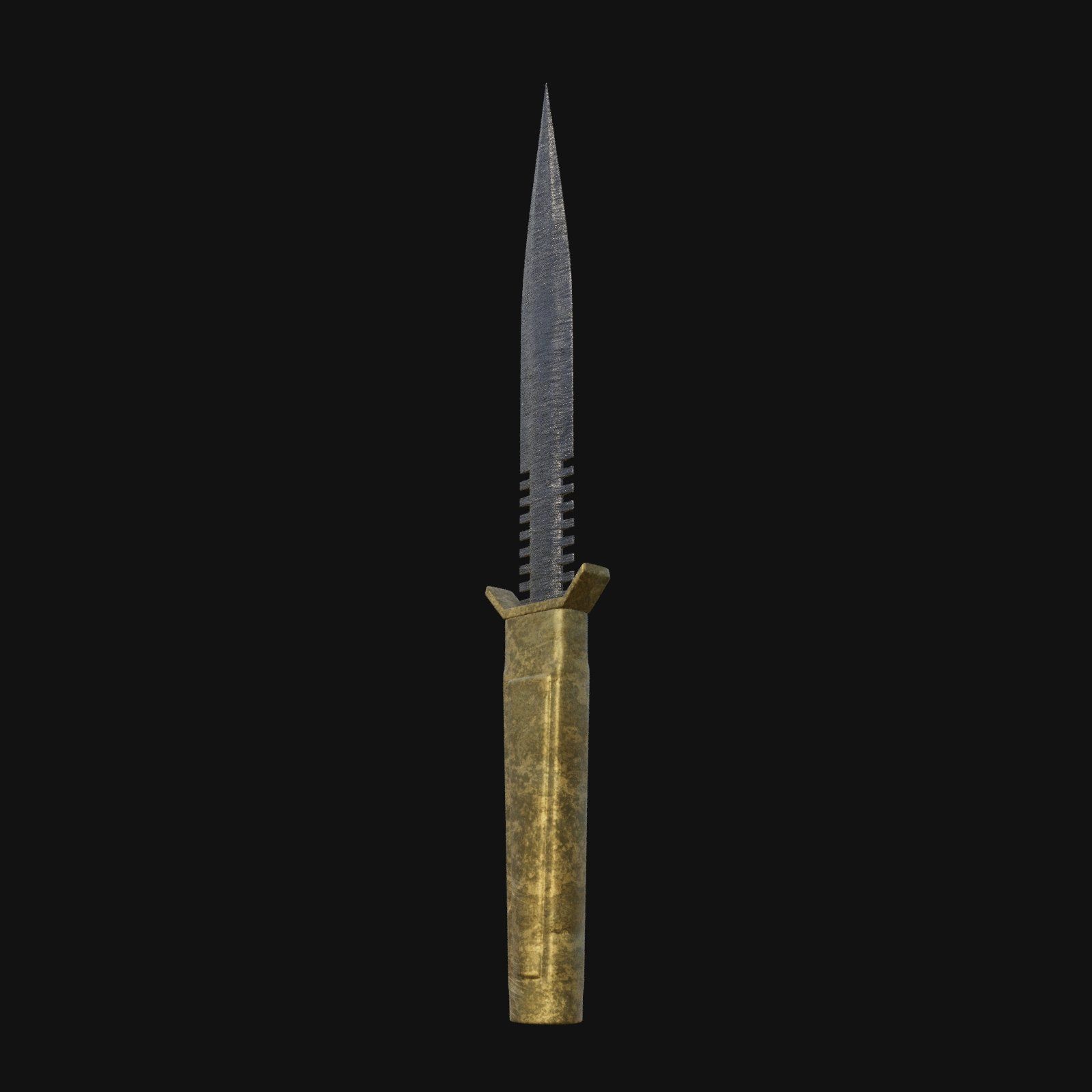 Venomous Viperblade Lethal 3D Model Dagger for Digital Spies 3D model_8