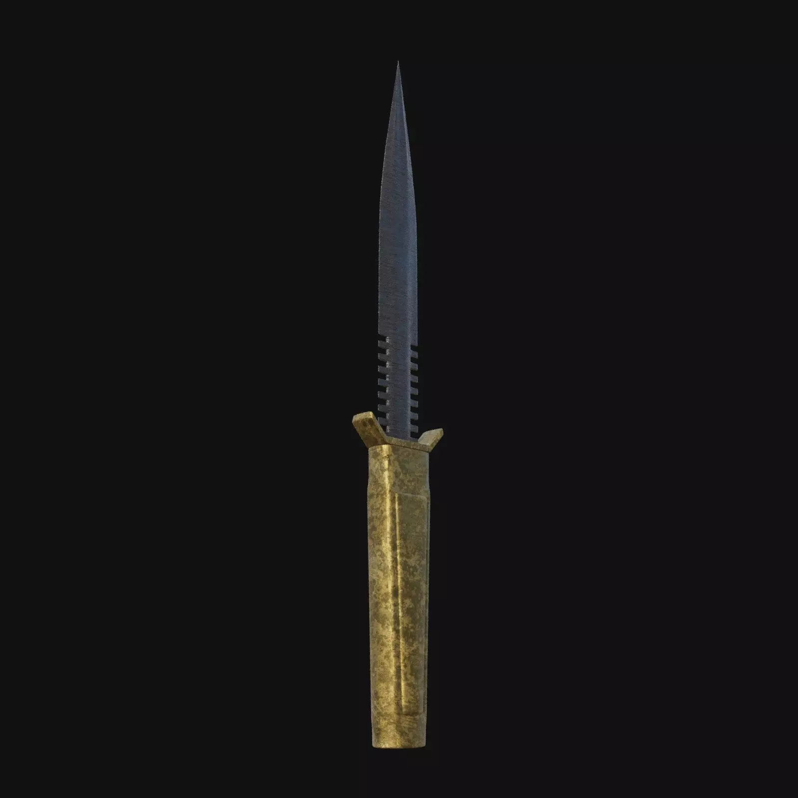 Venomous Viperblade Lethal 3D Model Dagger for Digital Spies 3D model_0