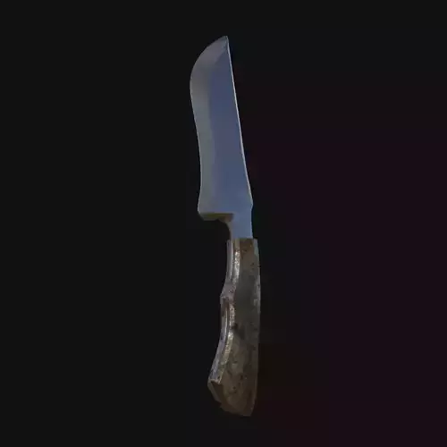 Shadowstrike Shiv Stealthy 3D Model Dagger for Digital Assassins