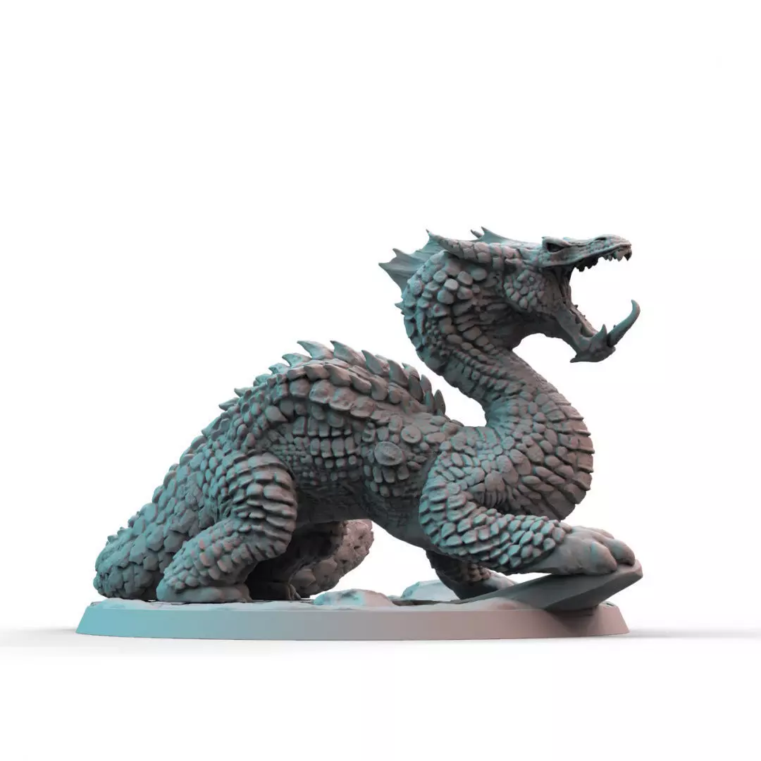 Sea Drake 3D print model_0