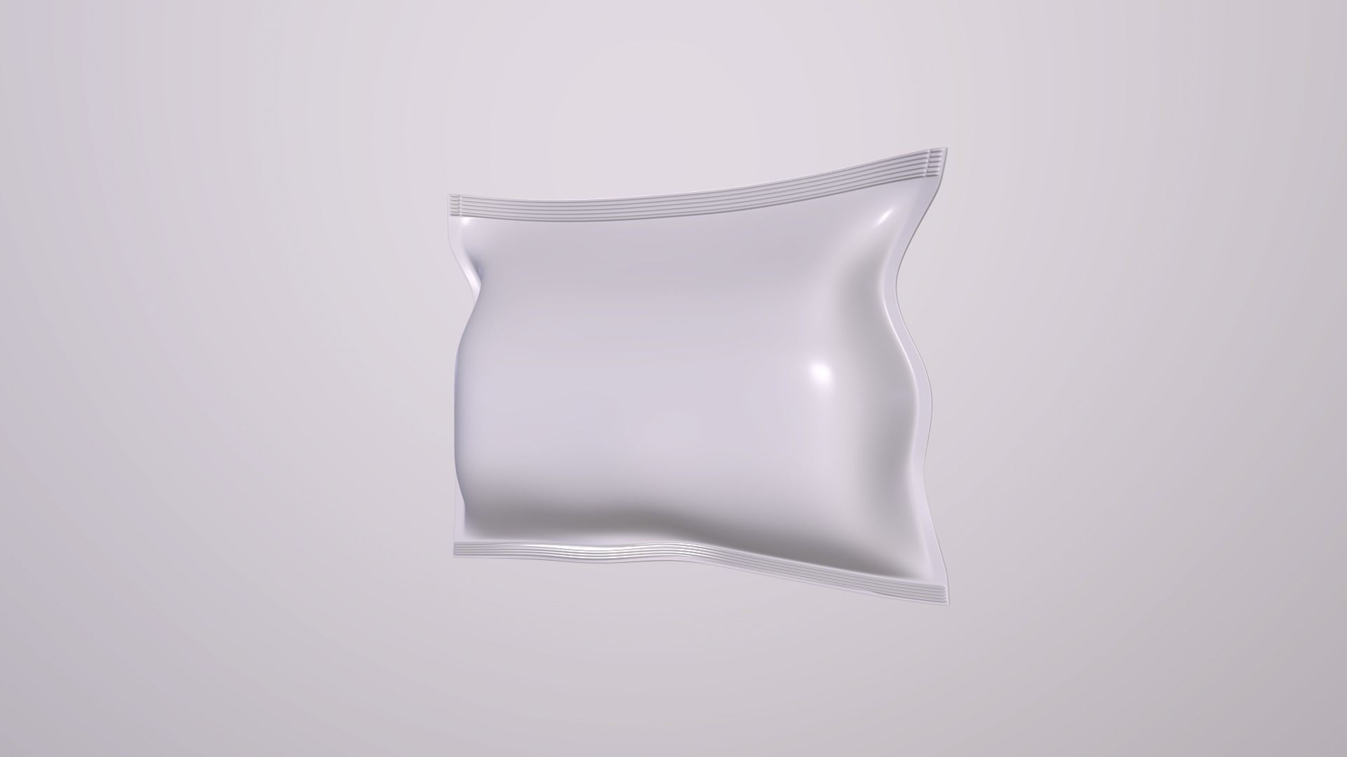 3D Container - Meat snacks and cabanossi Teriyaki Chicken Strips Low-poly 3D model_3