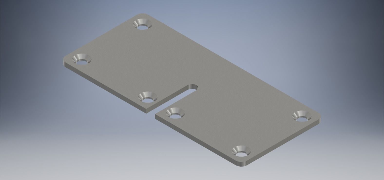 Top Pivot Hinge 3D print model_7