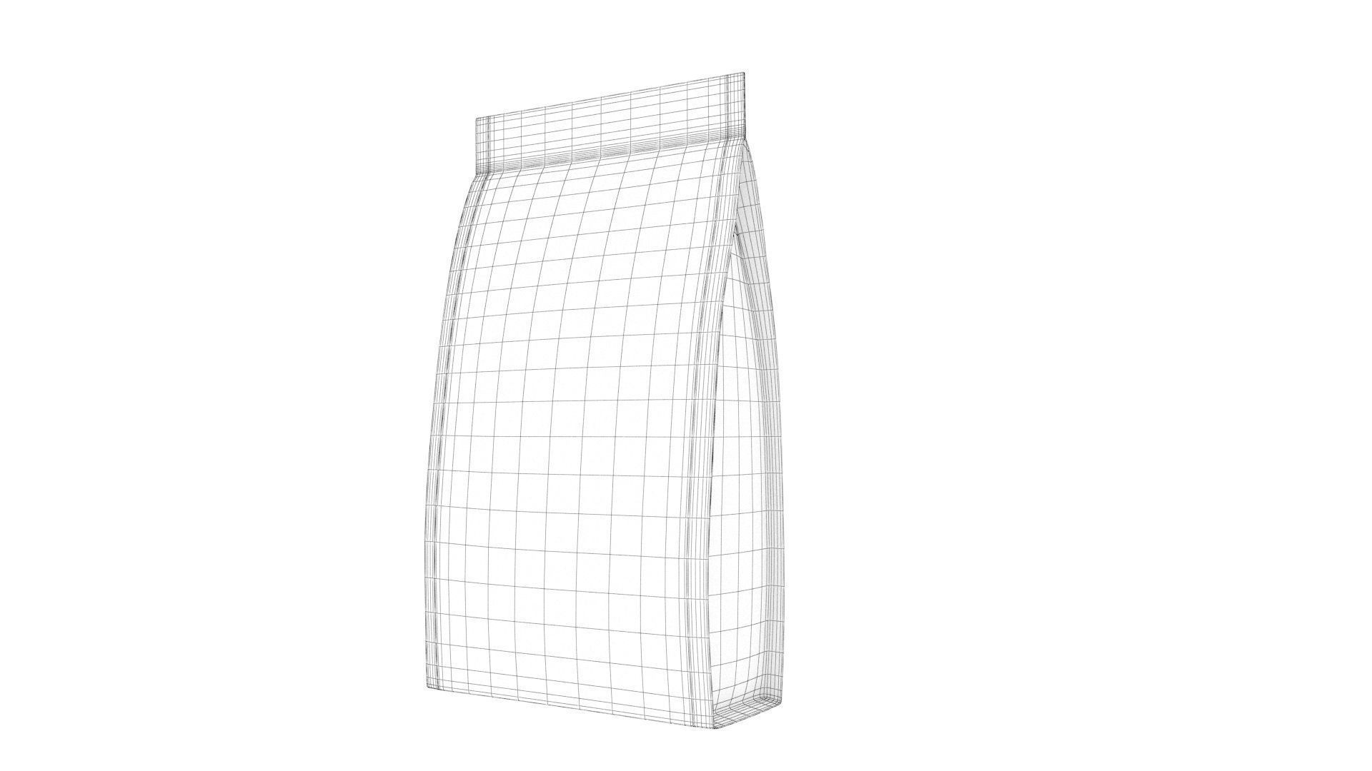 Whole Wheat Flour Blend Low-poly 3D model_6