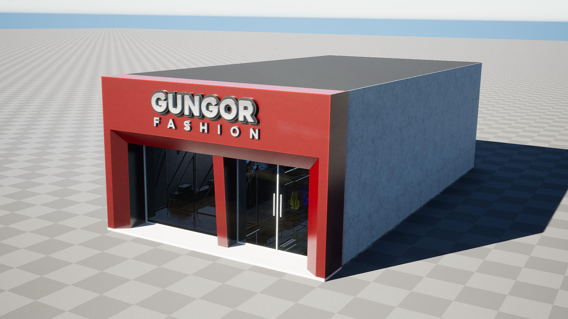 Gungor Fashion - Unreal Engine Project Low-poly 3D model_2