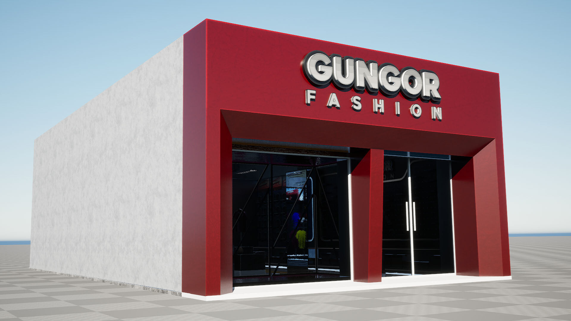 Gungor Fashion - Unreal Engine Project Low-poly 3D model_11