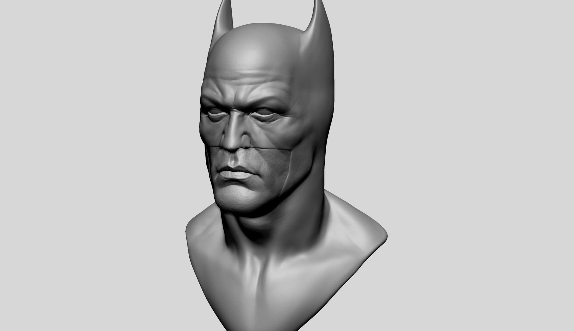 Batman Bust C 3D model_8