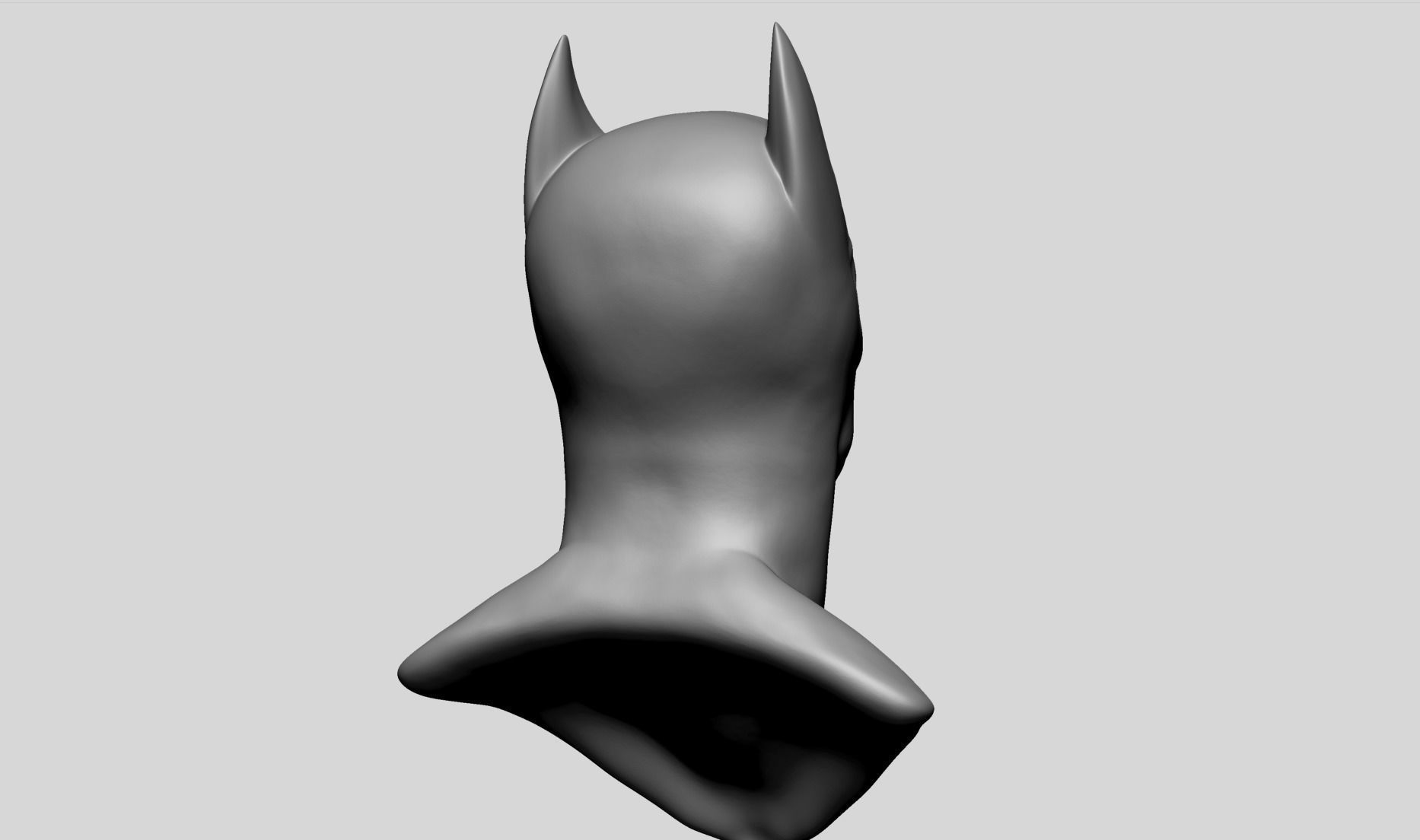 Batman Bust C 3D model_5