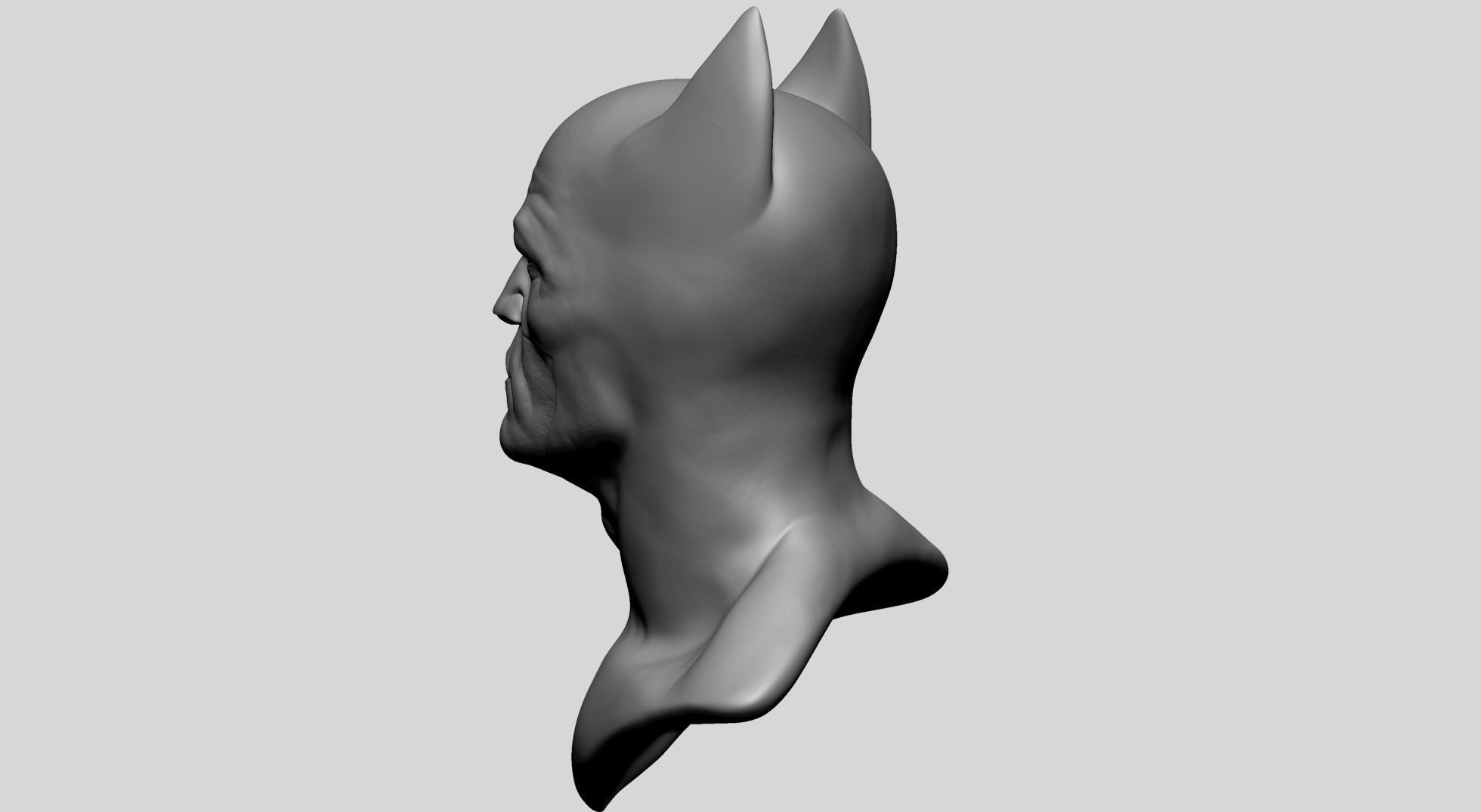Batman Bust C 3D model_7