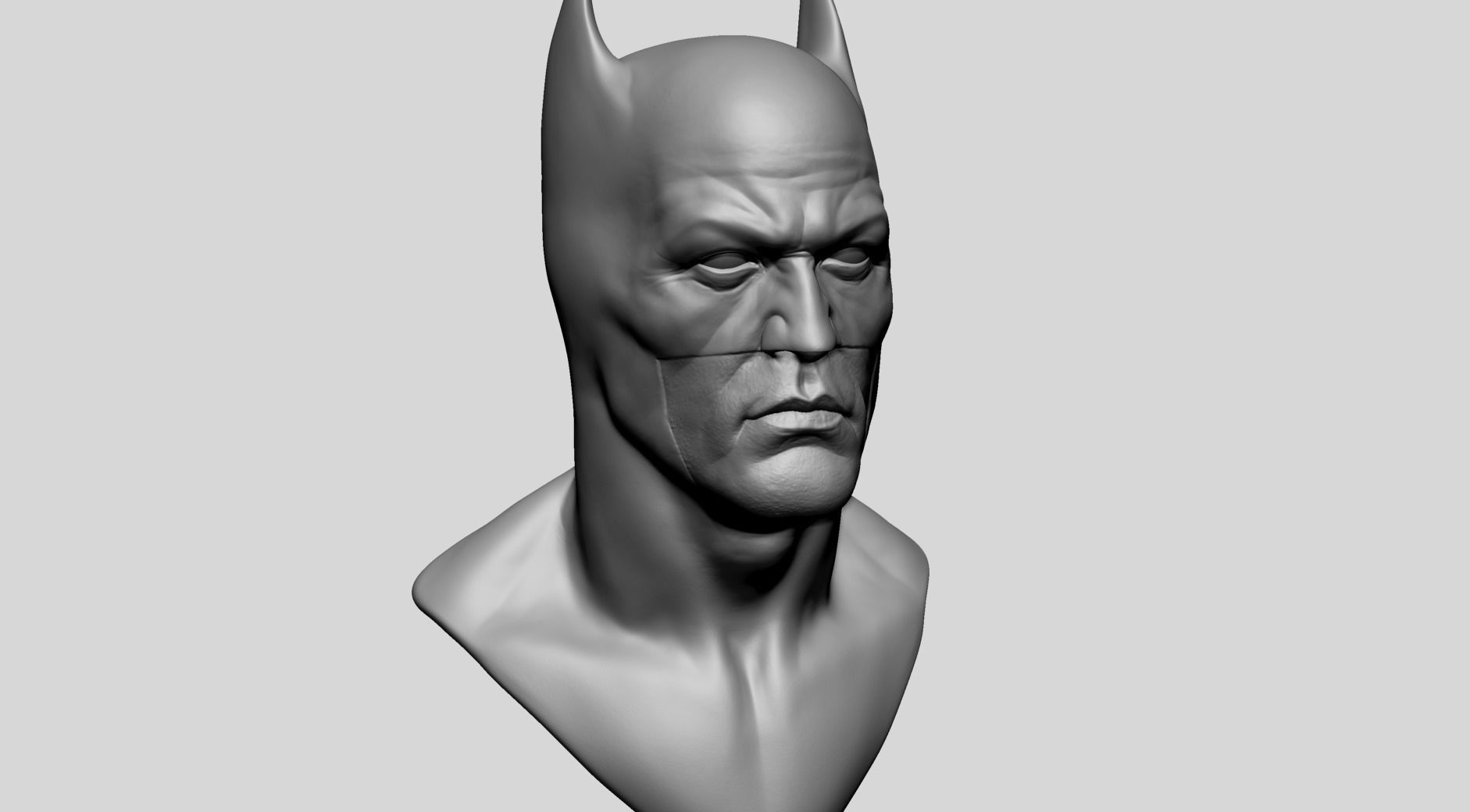Batman Bust C 3D model_2