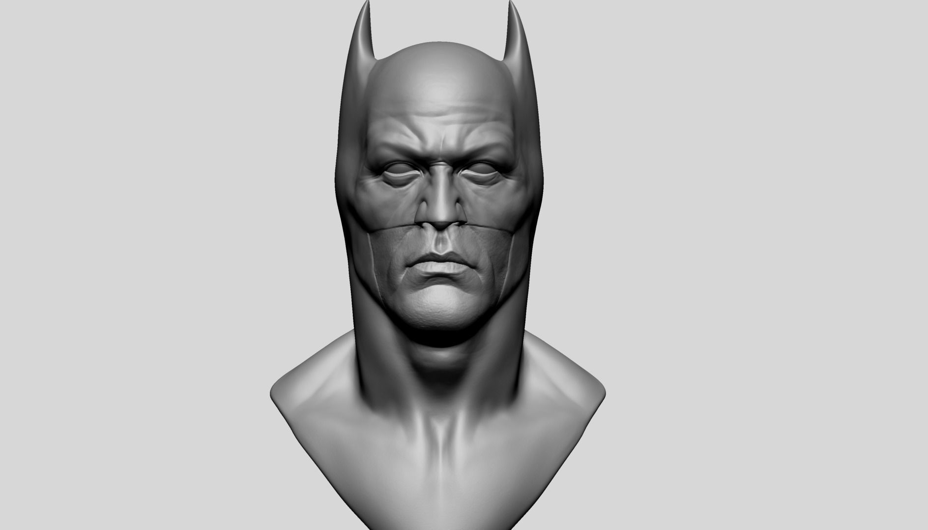 Batman Bust C 3D model_9