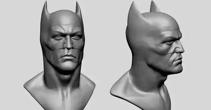 Batman Bust C 3D model