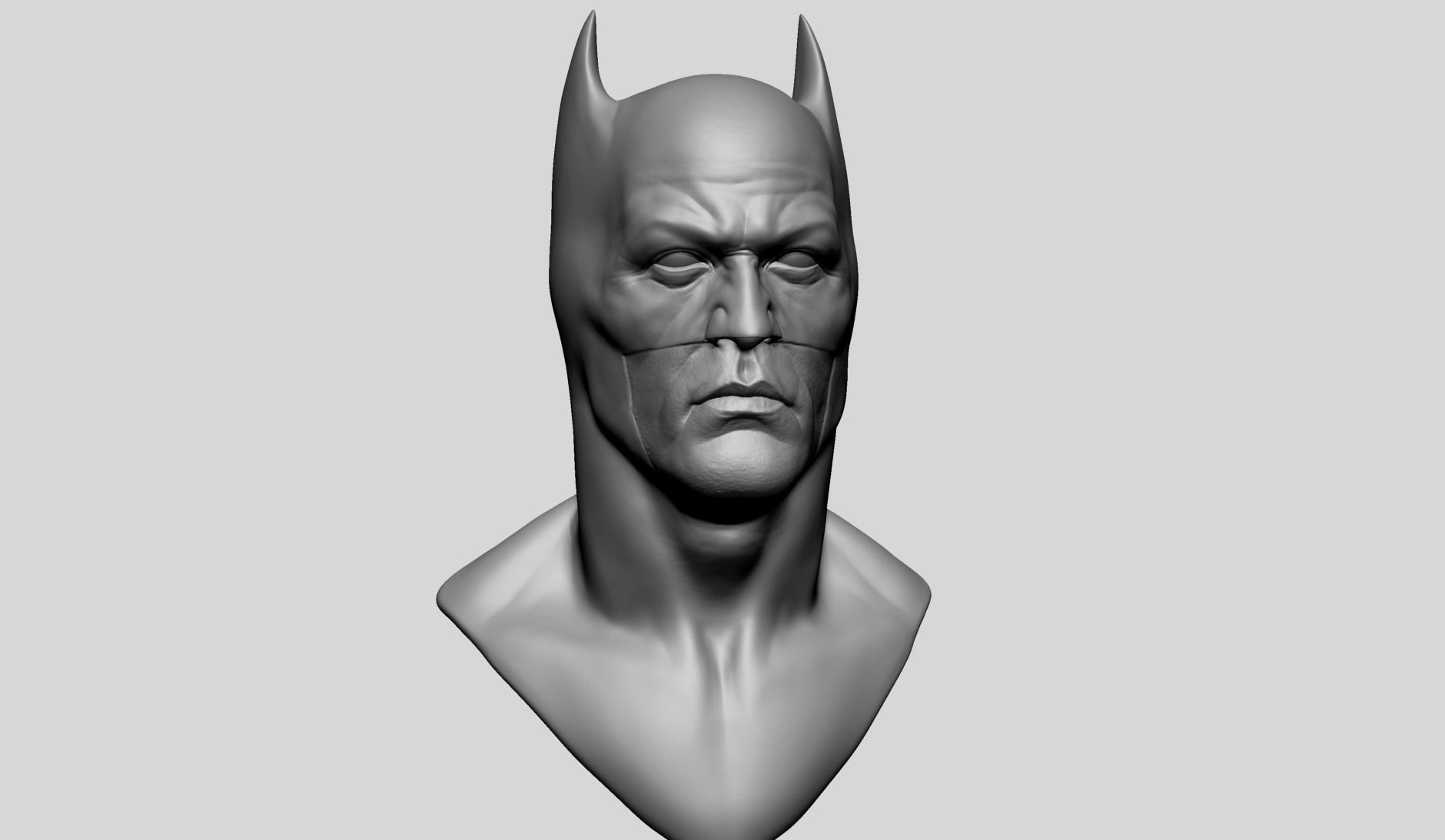 Batman Bust C 3D model_1