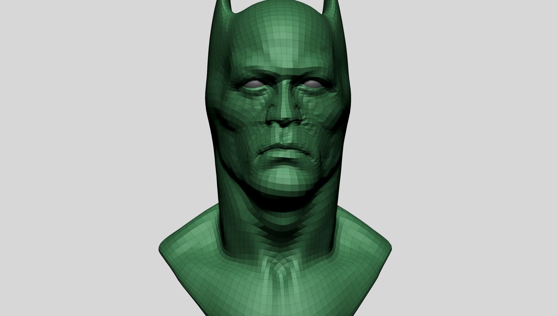 Batman Bust C 3D model_12