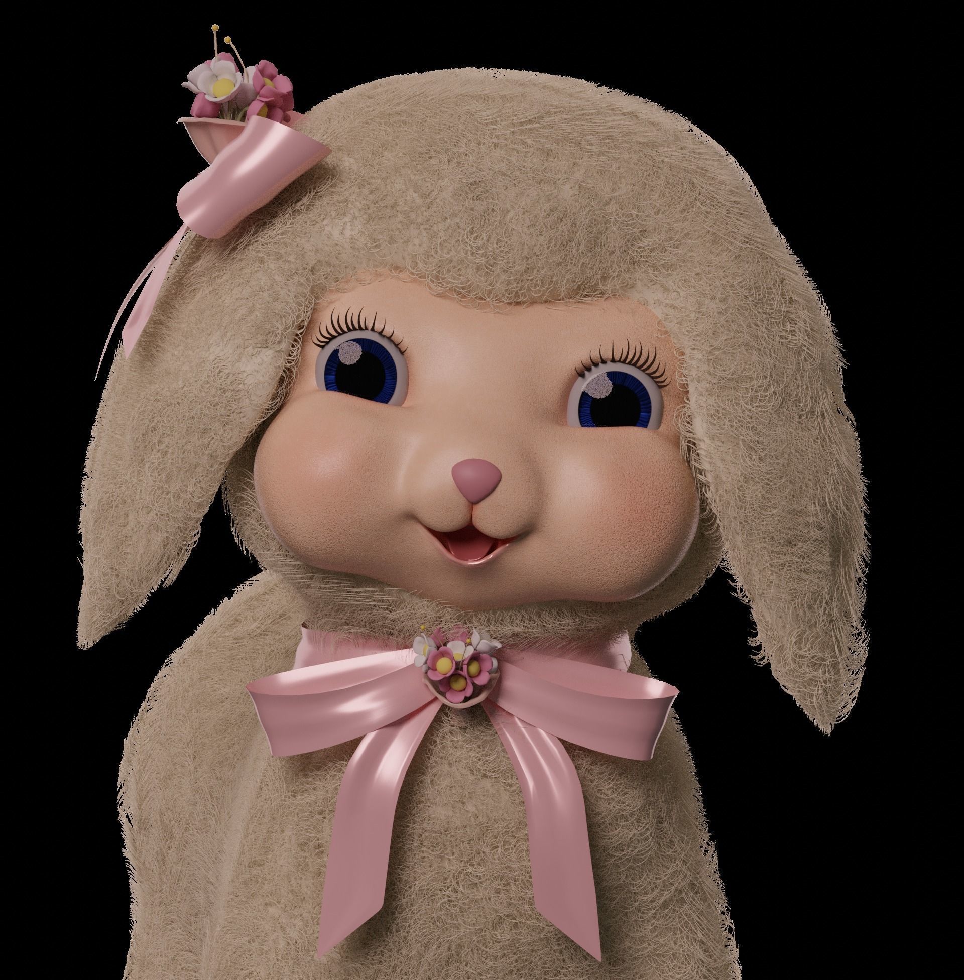 Toy Plush 3D model_4