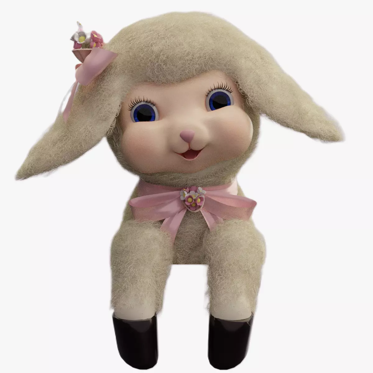 Toy Plush 3D model_0