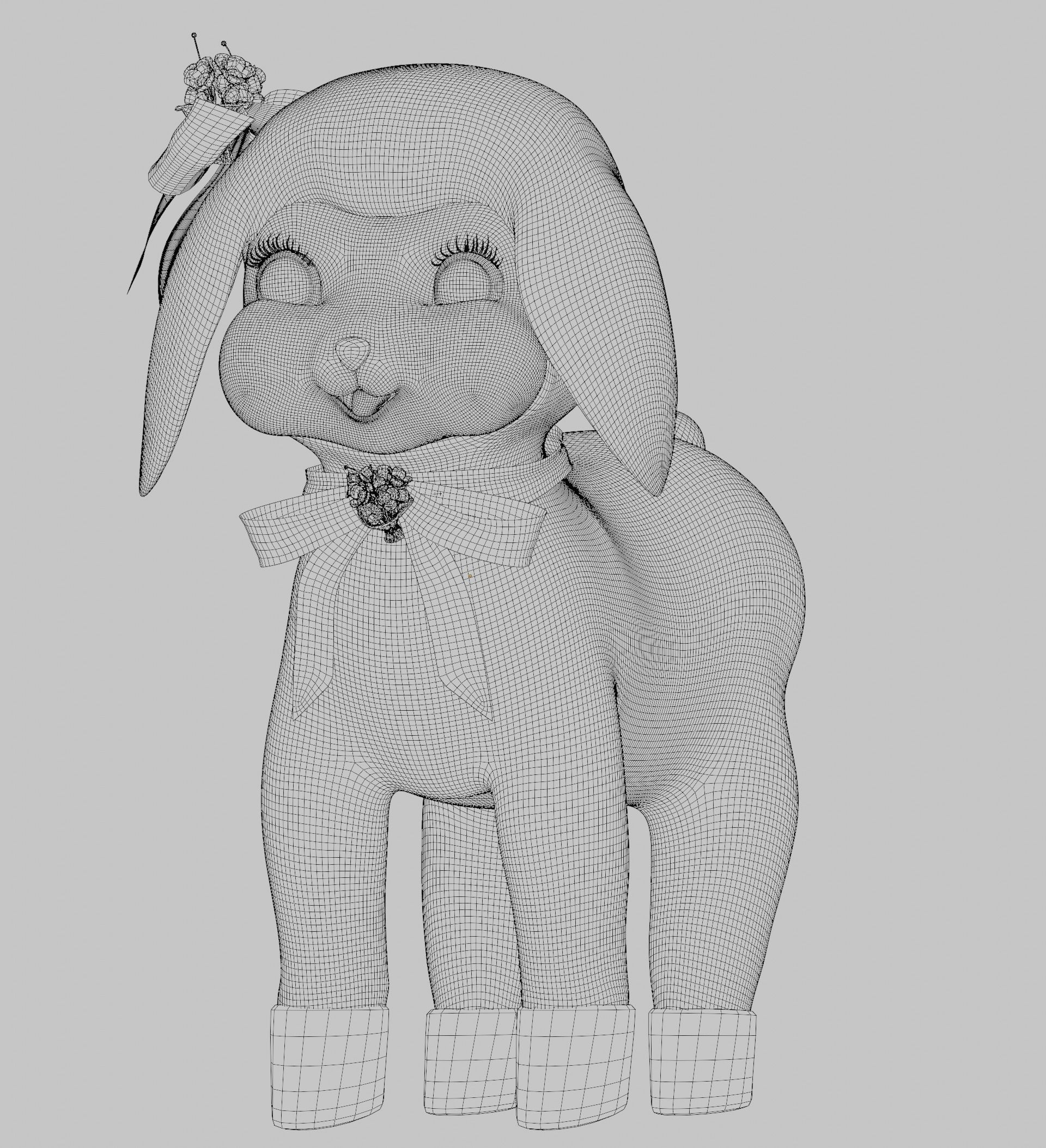 Toy Plush 3D model_6