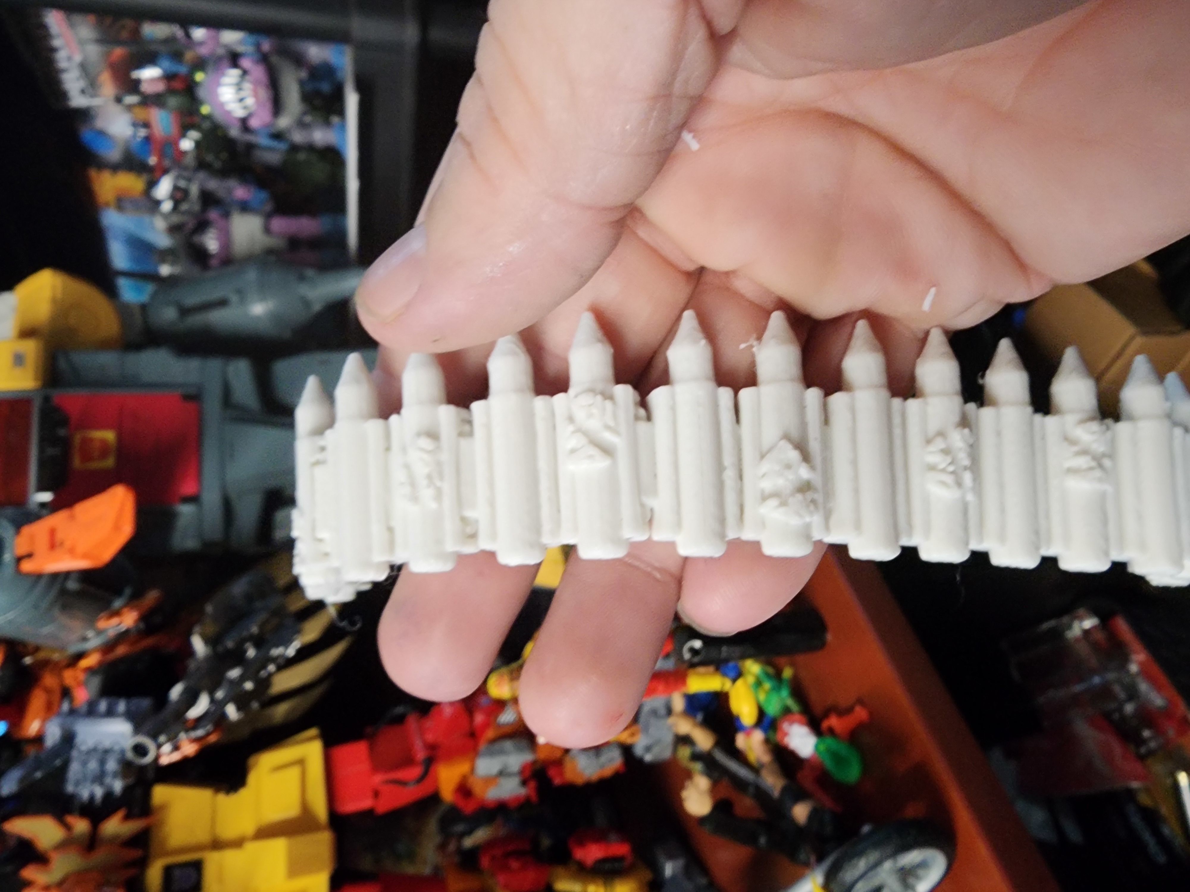 Sword and BFG Gatling Gun out of JB Bruticus Onslaught Trailer 3D print model_7