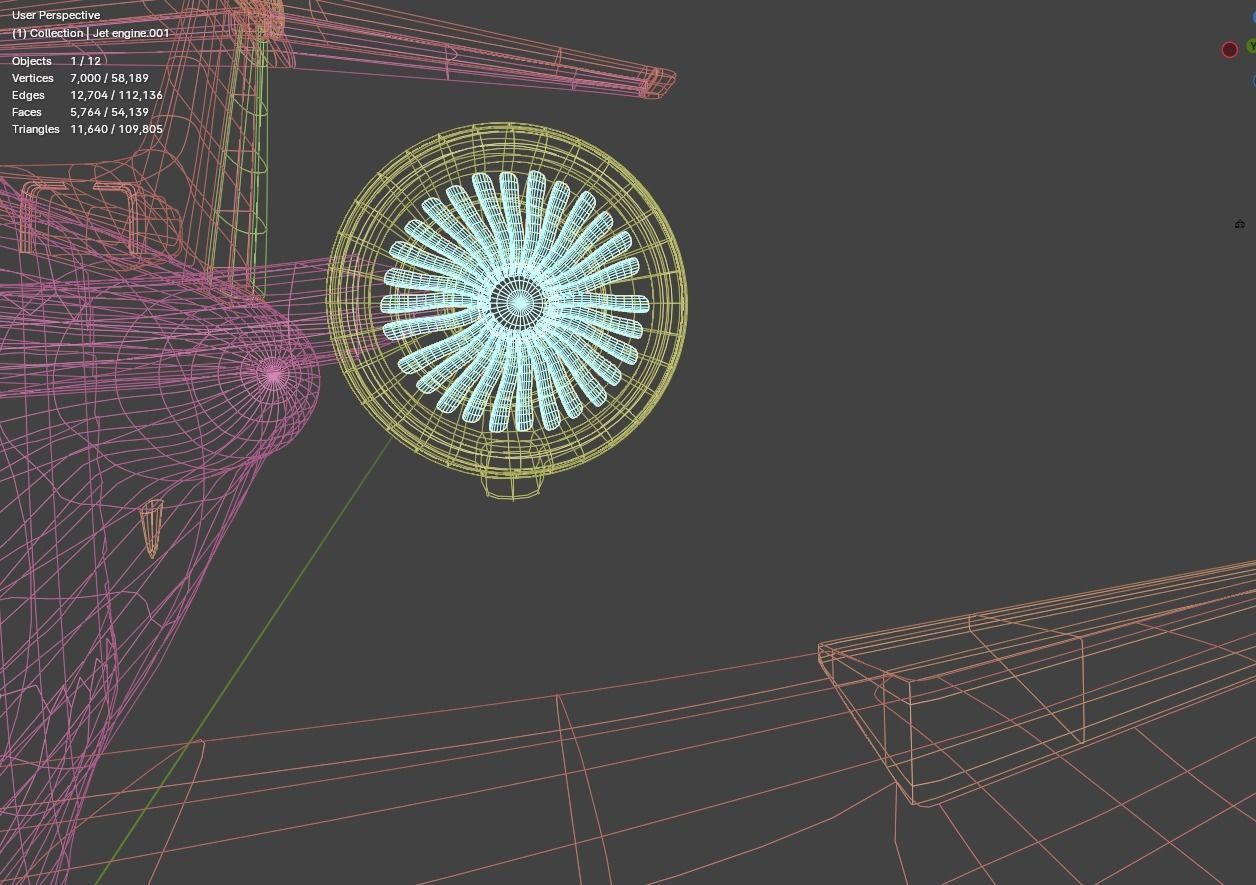 Gulfstream G550 CAEW a Special Missions Aircraft - SKY GUARDIAN Low-poly 3D model_30