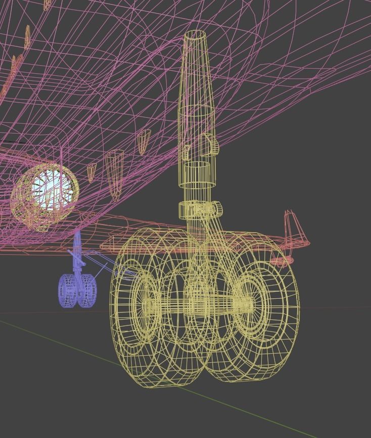 Gulfstream G550 CAEW a Special Missions Aircraft - SKY GUARDIAN Low-poly 3D model_23