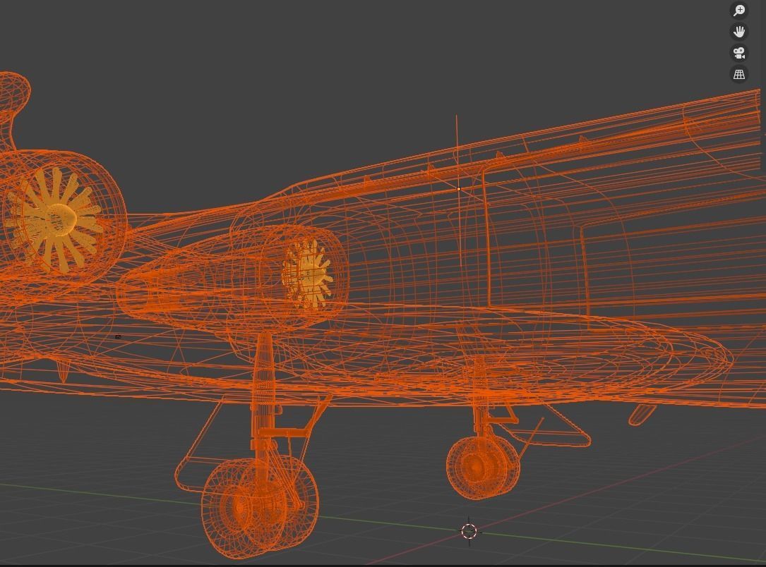 Gulfstream G550 CAEW a Special Missions Aircraft - SKY GUARDIAN Low-poly 3D model_17
