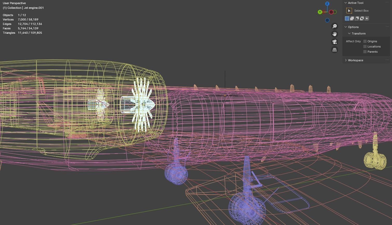 Gulfstream G550 CAEW a Special Missions Aircraft - SKY GUARDIAN Low-poly 3D model_31