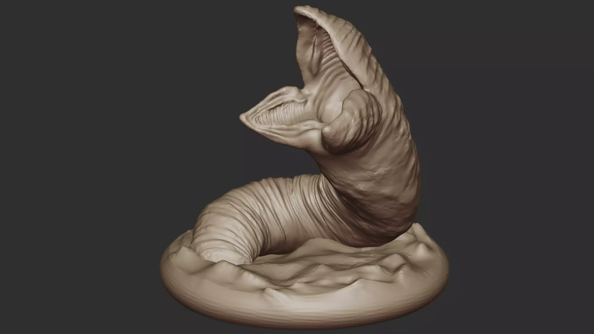 Dune Sandworm -Shai-Hulud- 3D model 3D model_0
