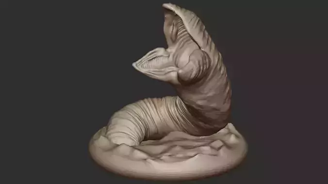 Dune Sandworm -Shai-Hulud- 3D model