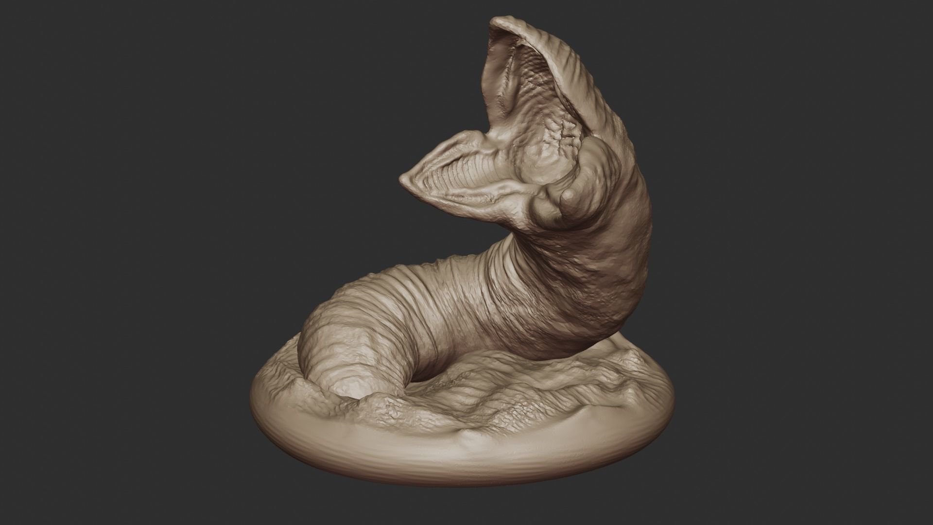 Dune Sandworm -Shai-Hulud- 3D model 3D model_4