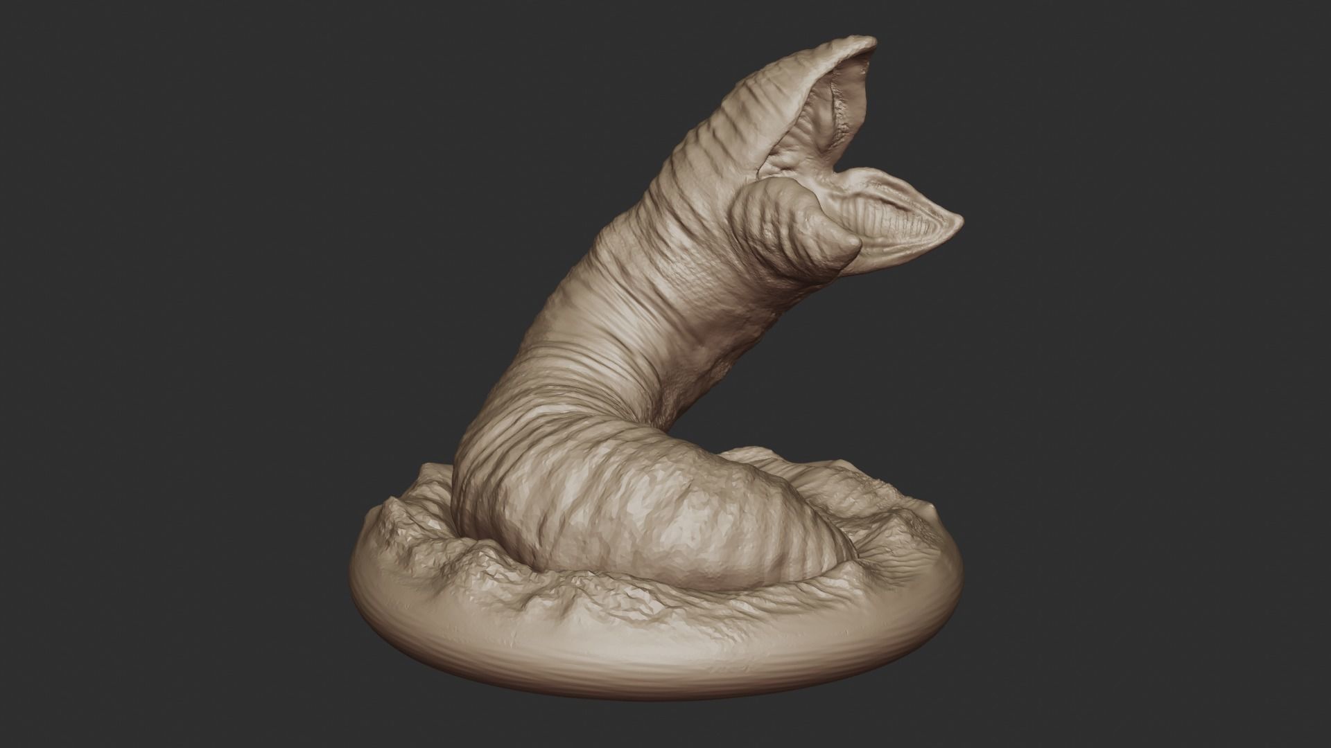 Dune Sandworm -Shai-Hulud- 3D model 3D model_3