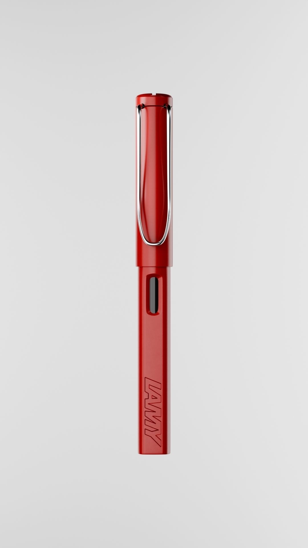 Lamy Safari Fountain Pen Low-poly 3D model_4