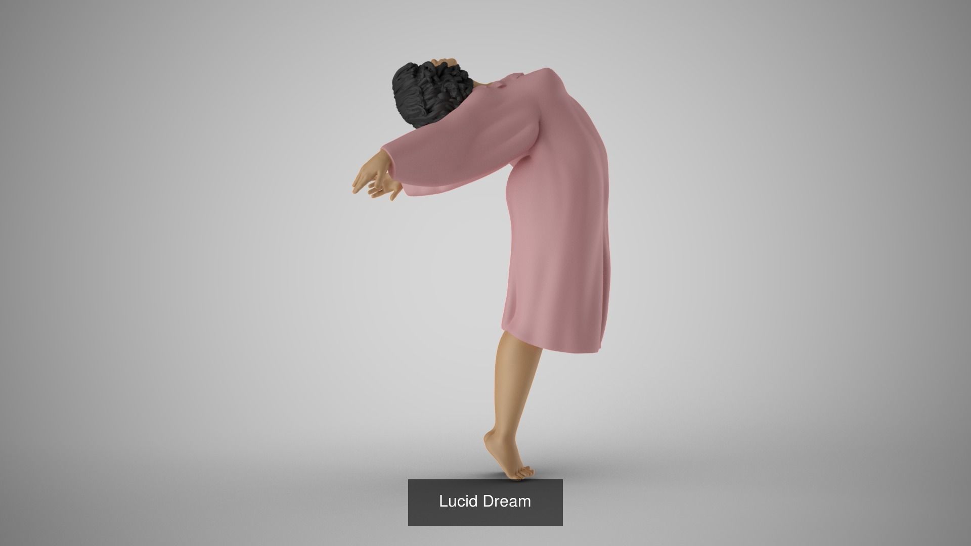 Selected Human Models 2 3D Model Collection_8