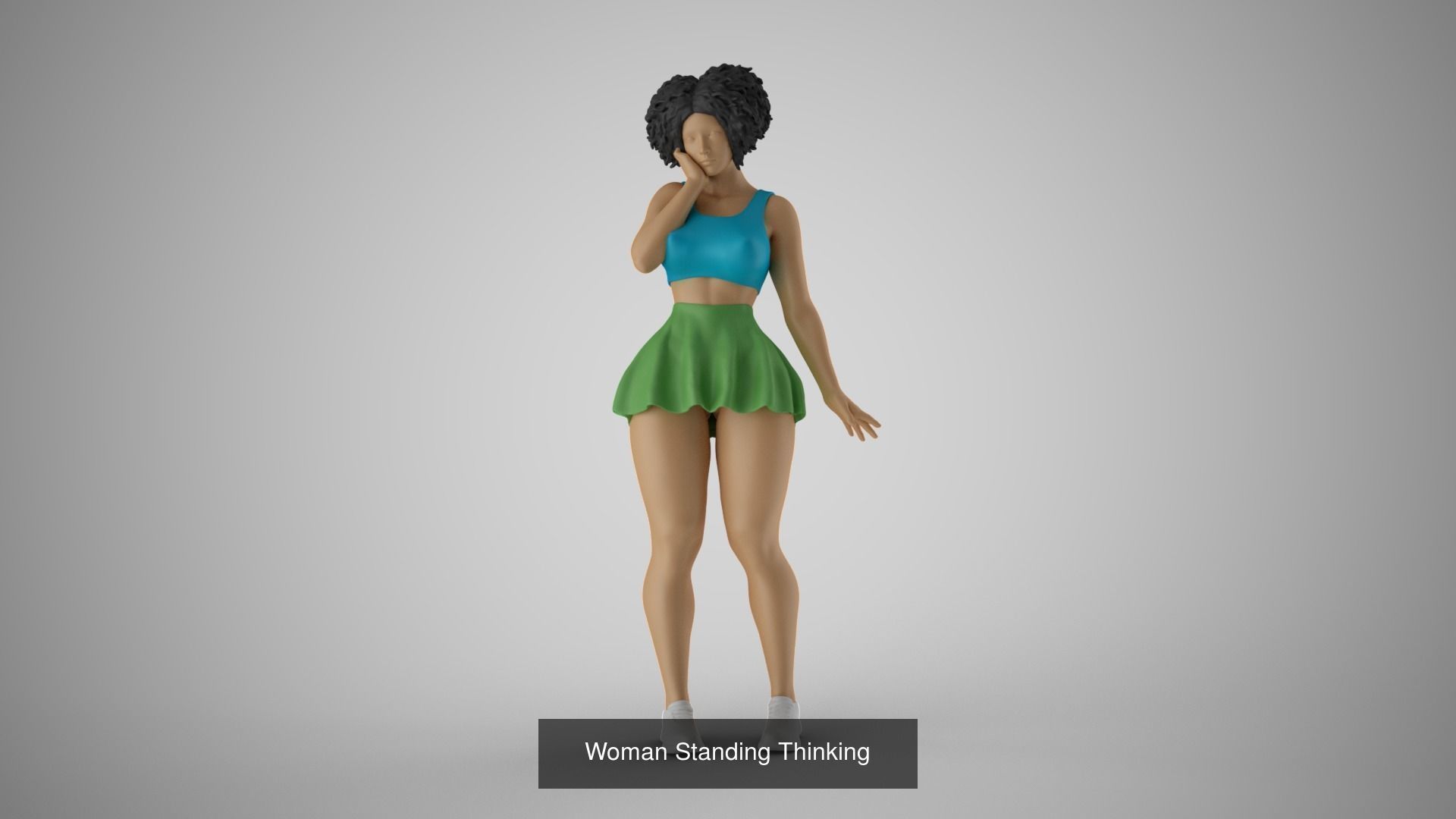Selected Human Models 2 3D Model Collection_13