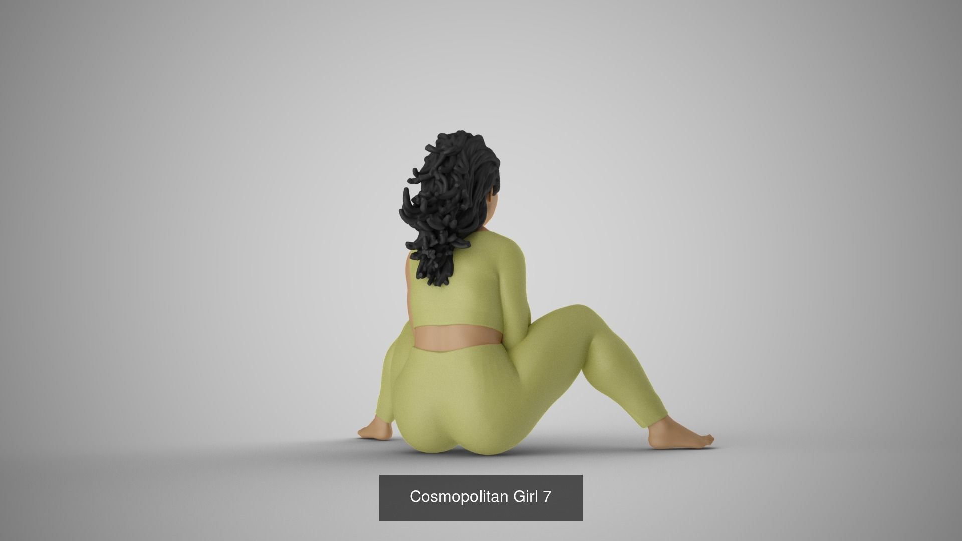Selected Human Models 2 3D Model Collection_3