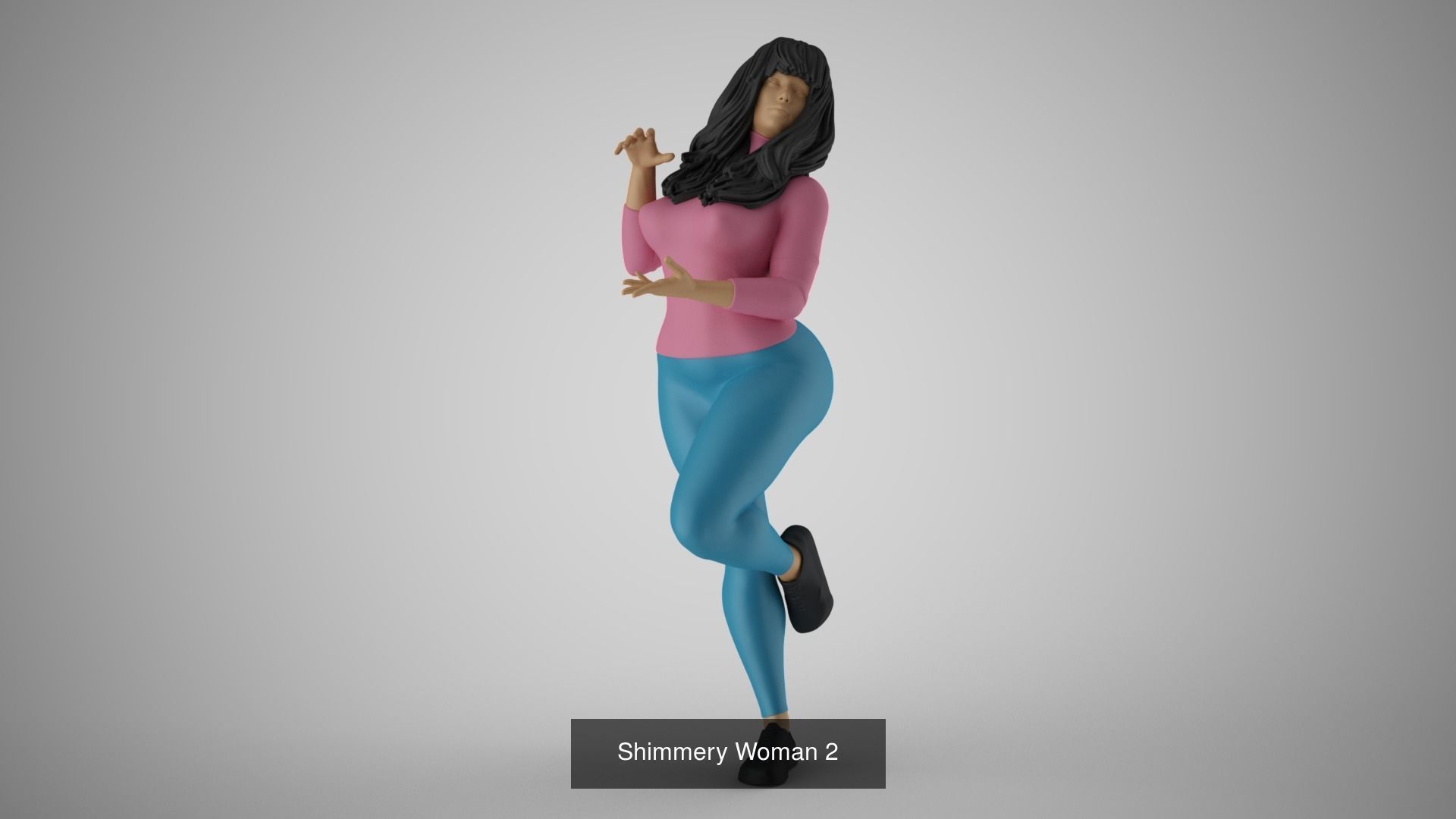 Selected Human Models 2 3D Model Collection_2
