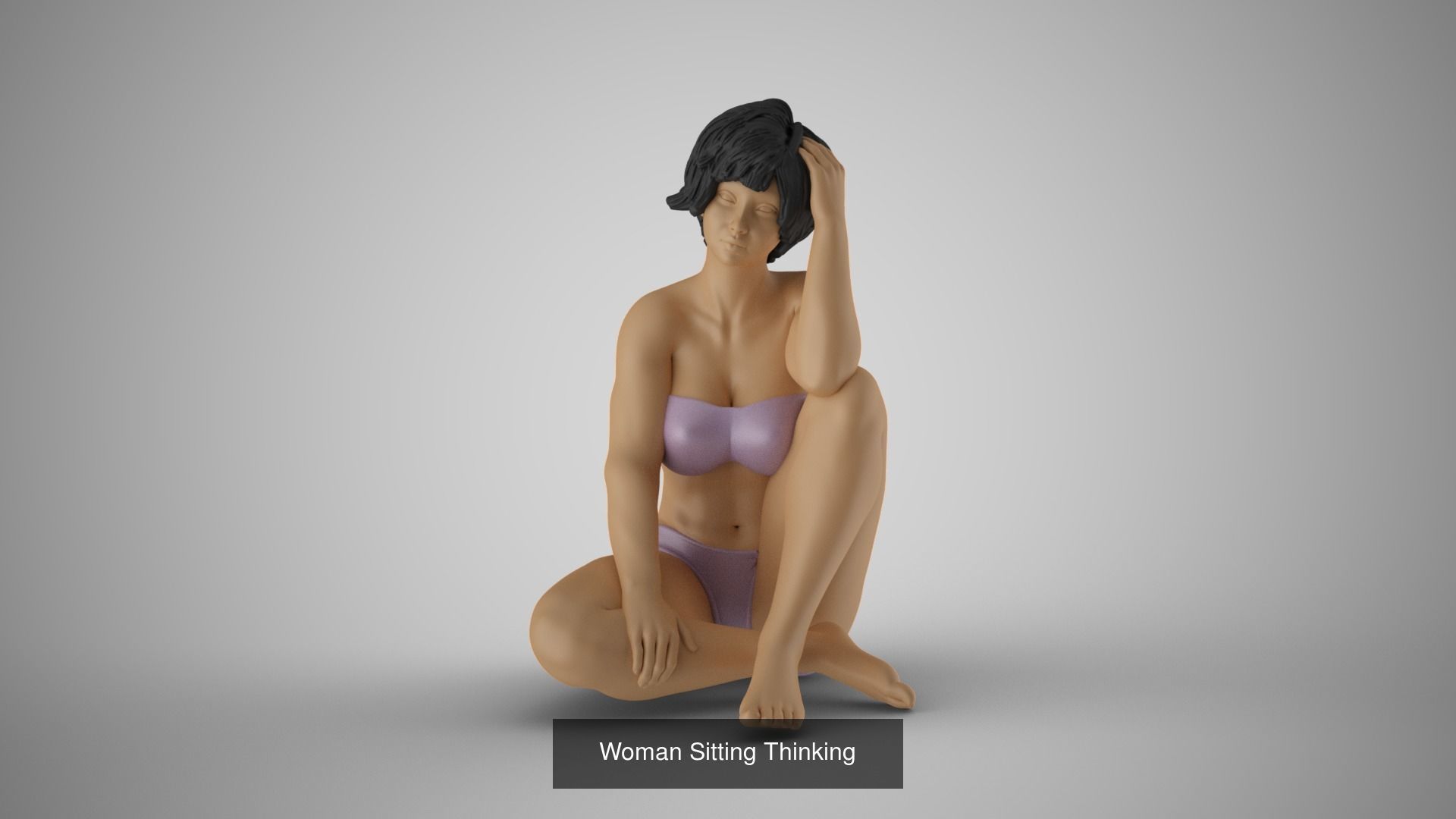 Selected Human Models 2 3D Model Collection_14